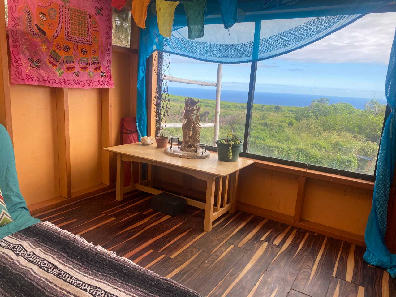 Meditation Nook View Looking Out