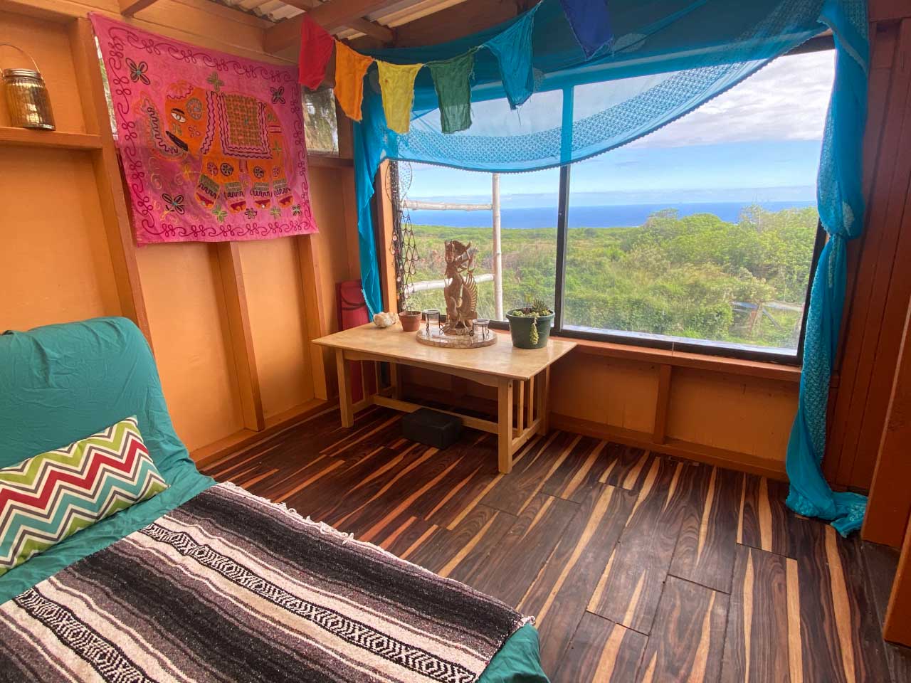 Meditation Nook View Looking Out