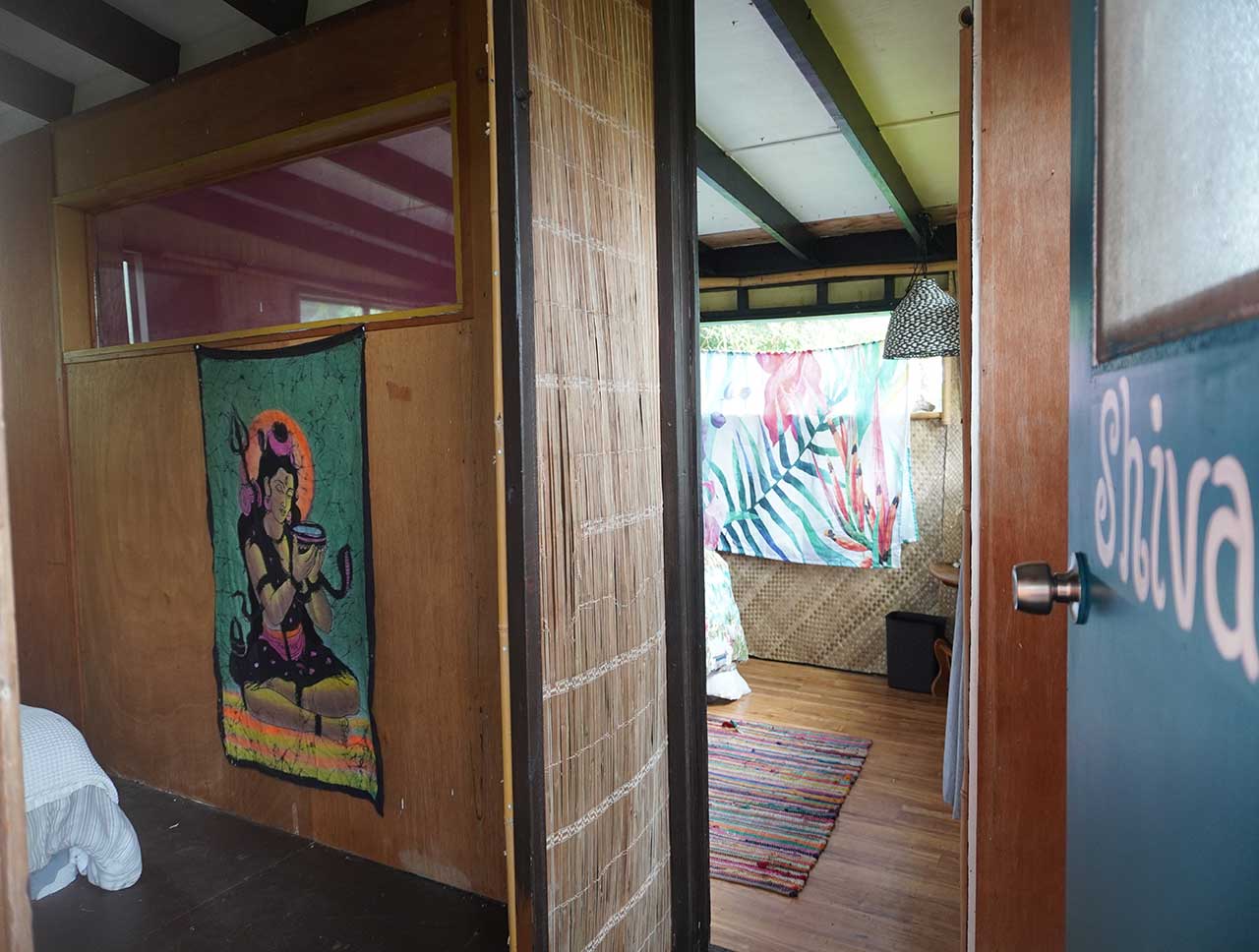 Shiva Residence view of bedroom - Earthsong Hawaii
